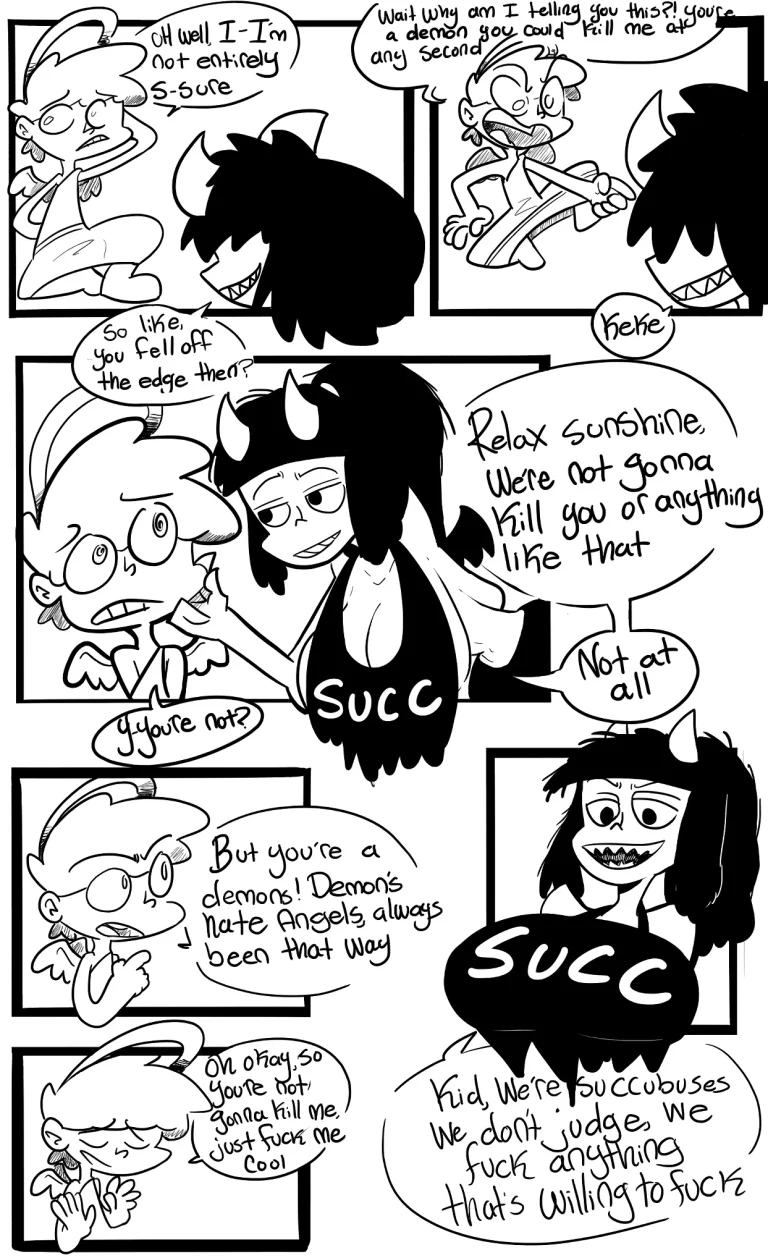 Little Angel Big Demon porn comic picture 6