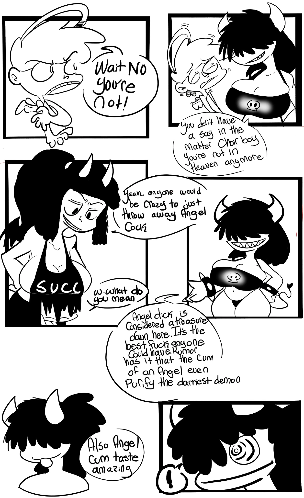 Little Angel Big Demon porn comic picture 7