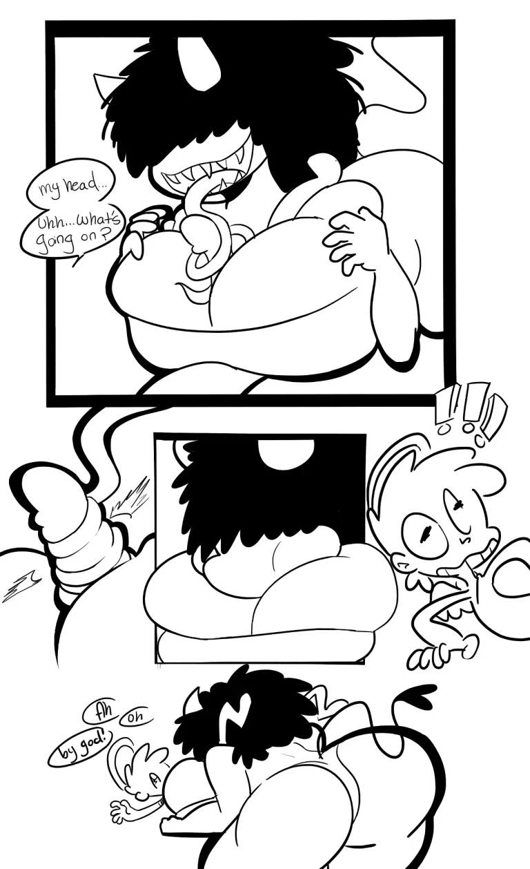 Little Angel Big Demon porn comic picture 9