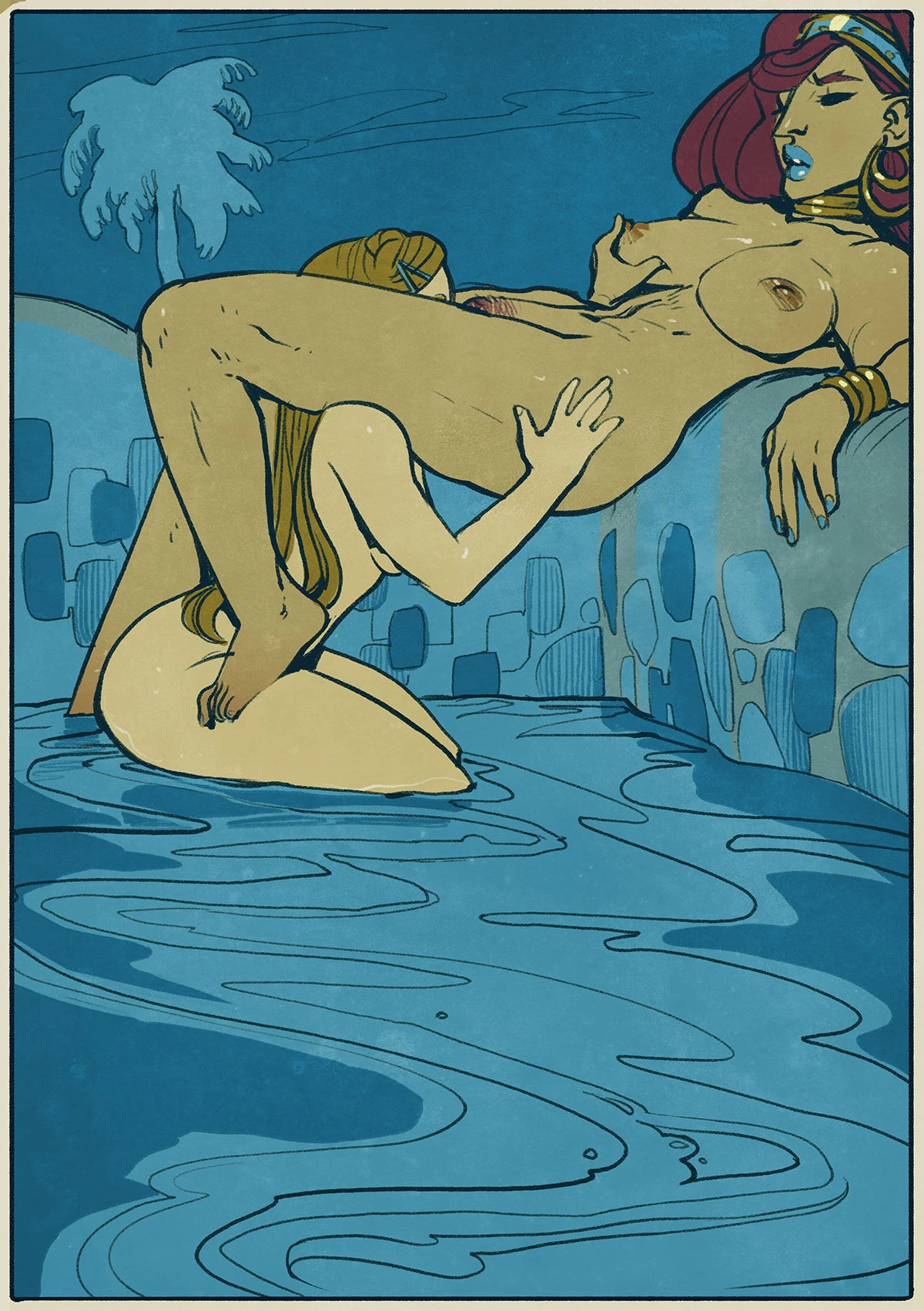 Little Bird's Bath porn comic picture 11