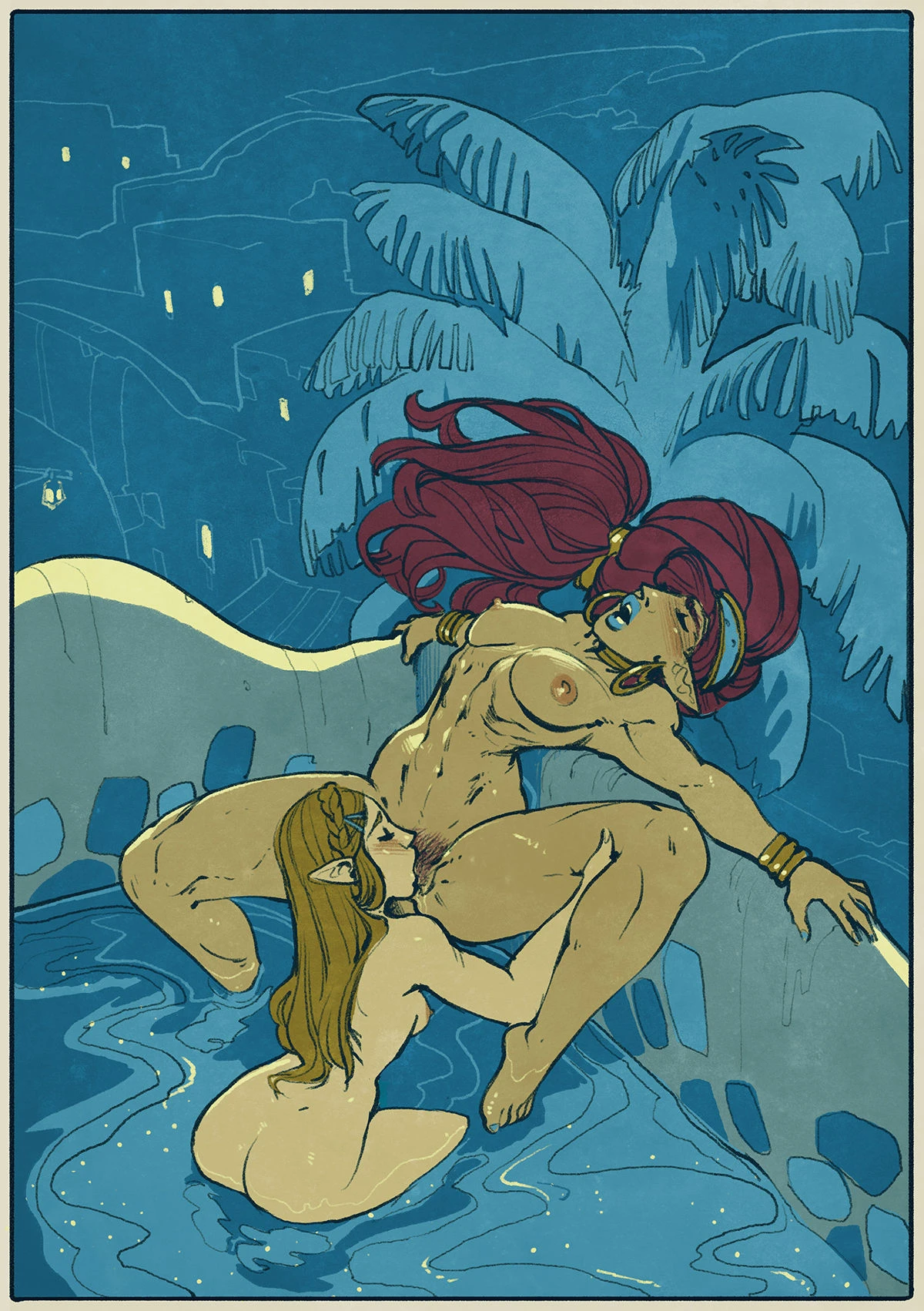 Little Bird's Bath porn comic picture 15