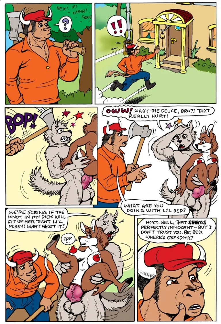 Little Red Clitoral Hood porn comic picture 9