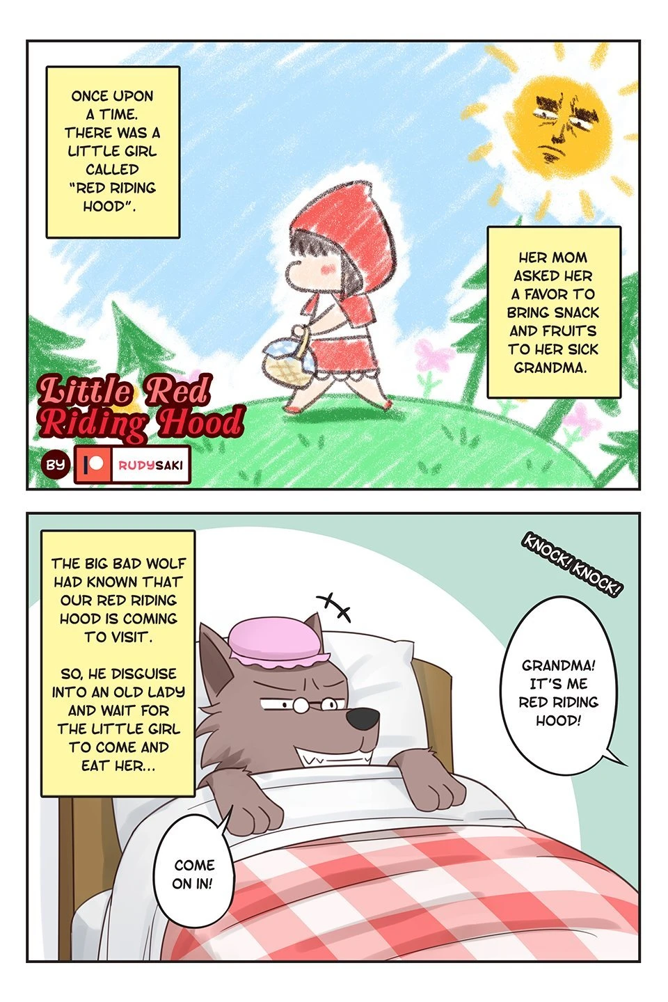 Little Red Riding Hood porn comic picture 1