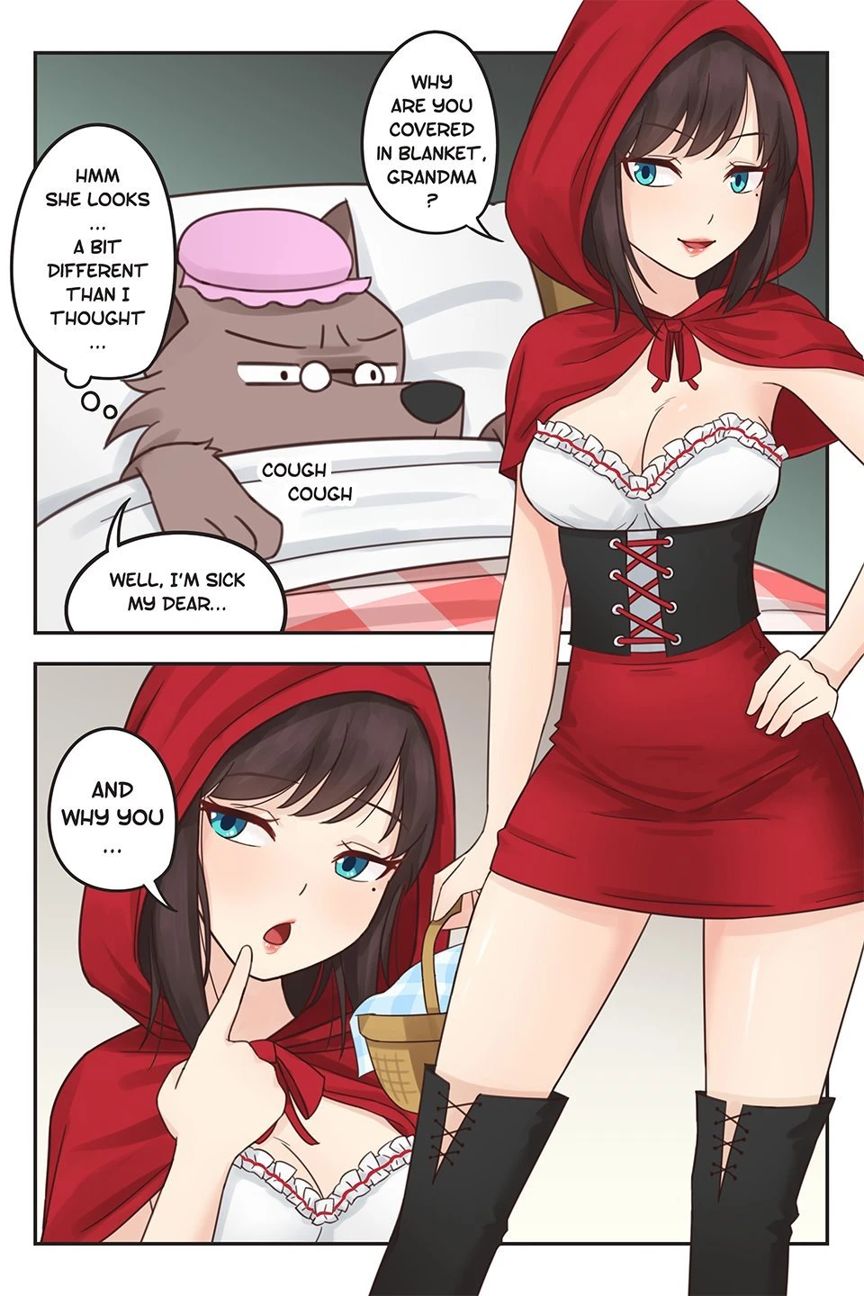 Little Red Riding Hood porn comic picture 2