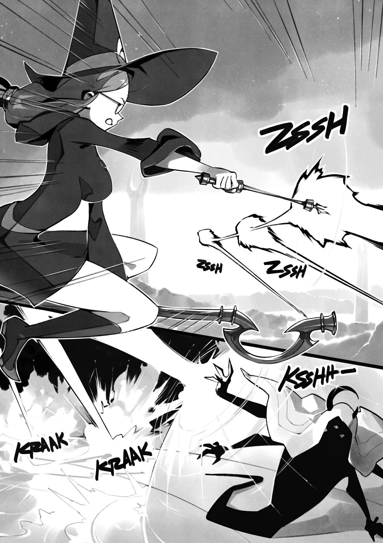 Little Witch Racer 2 porn comic picture 4