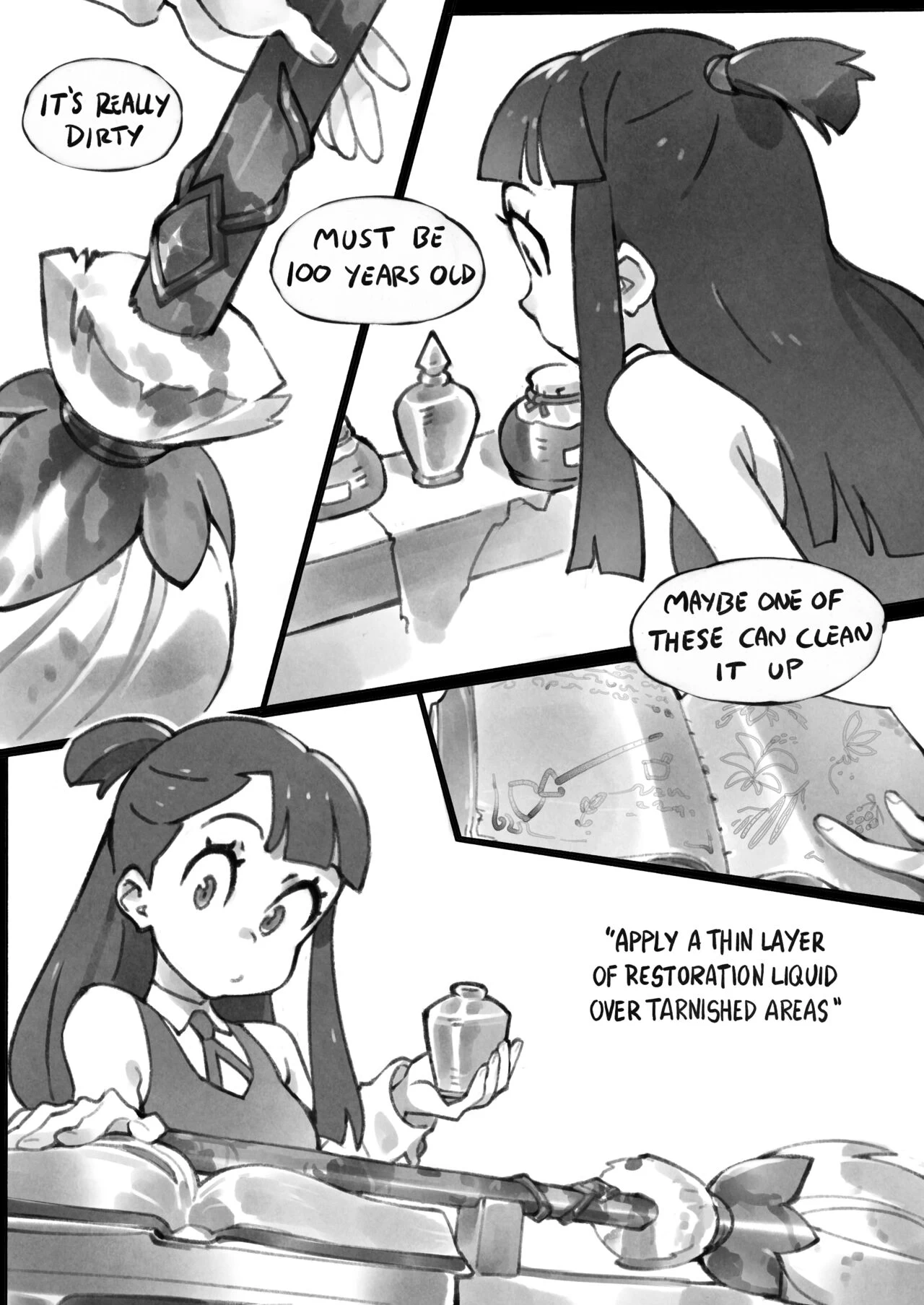 Little Witch Racer porn comic picture 10