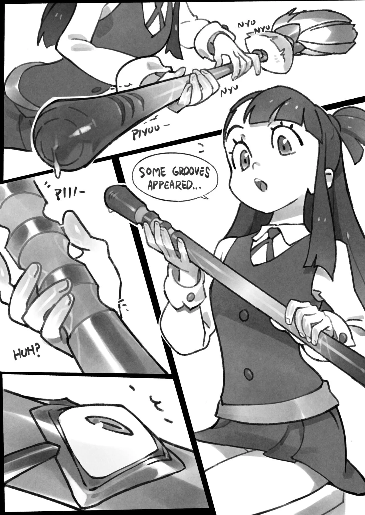 Little Witch Racer porn comic picture 12