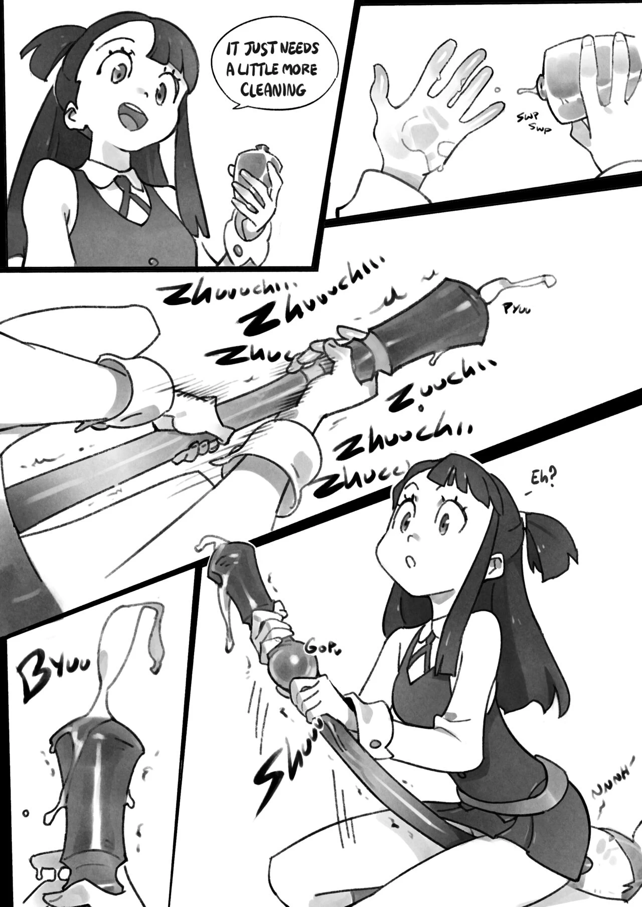 Little Witch Racer porn comic picture 14