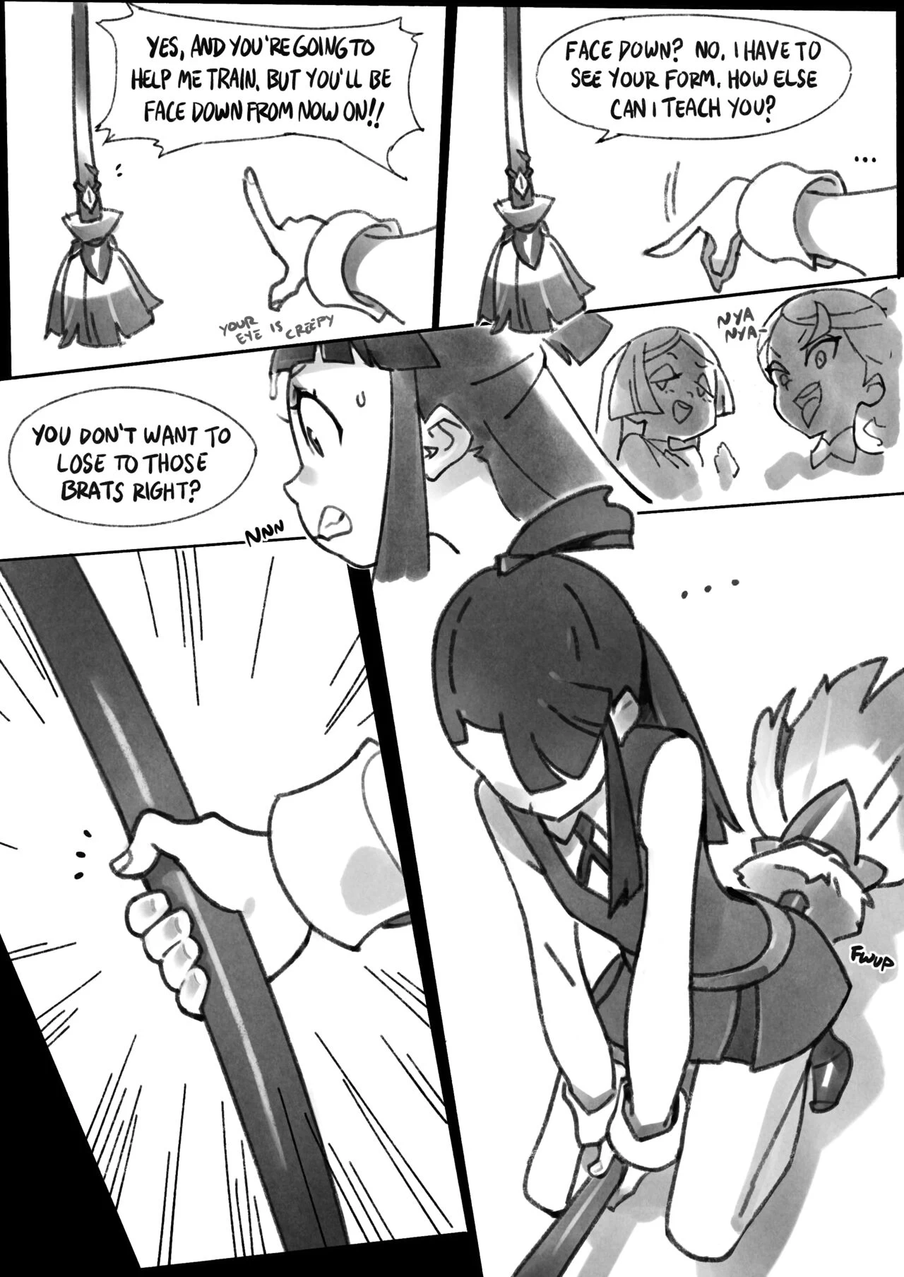 Little Witch Racer porn comic picture 19