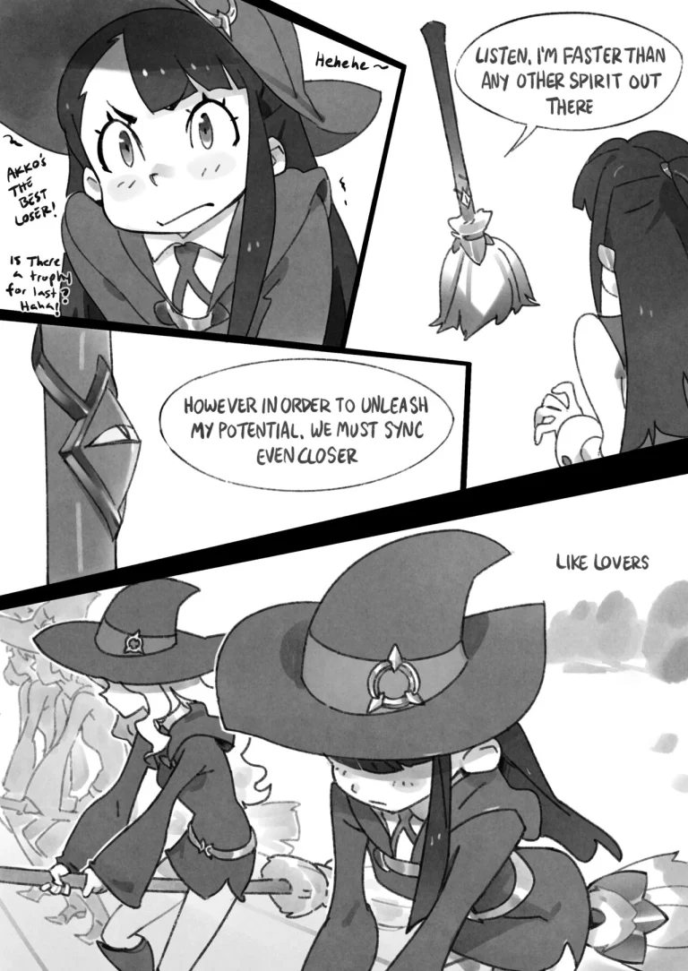 Little Witch Racer porn comic picture 22