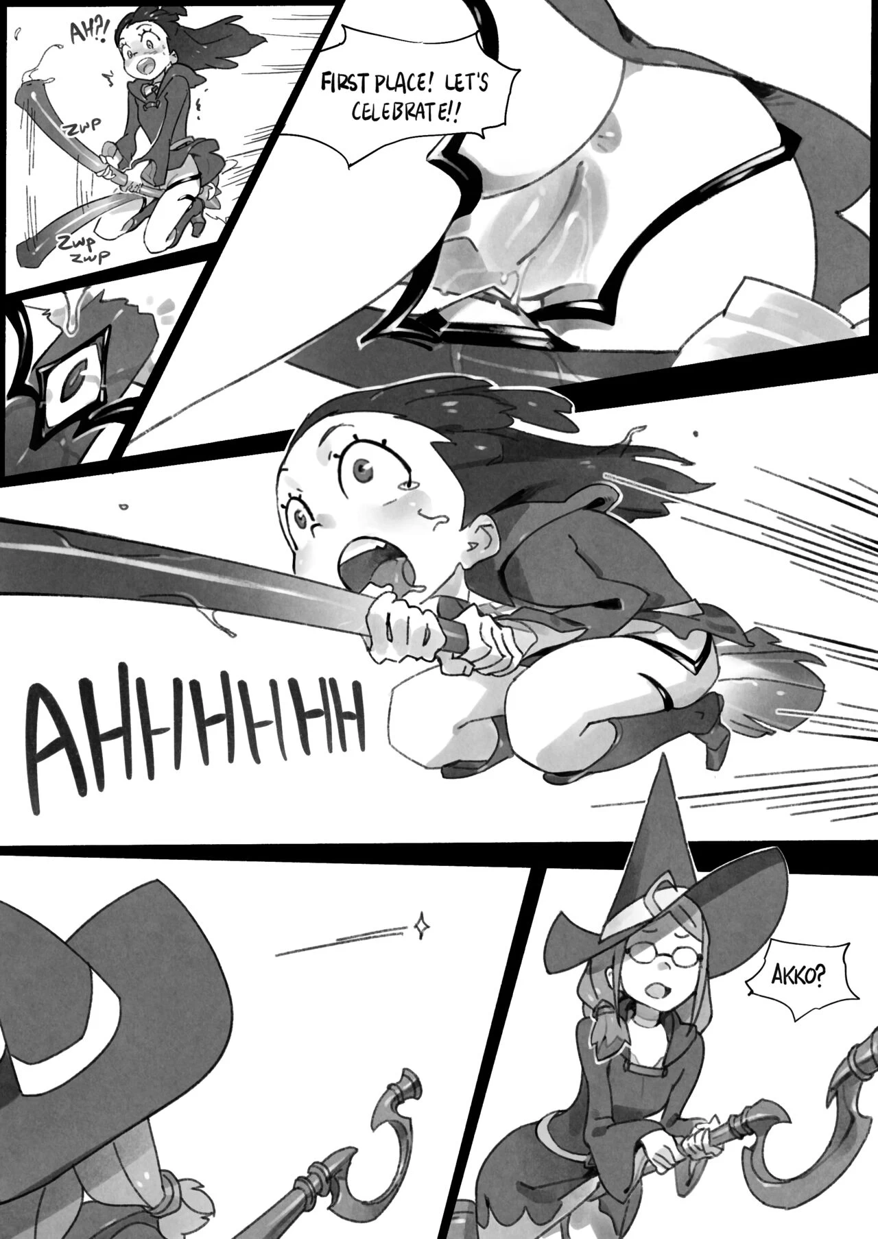 Little Witch Racer porn comic picture 27