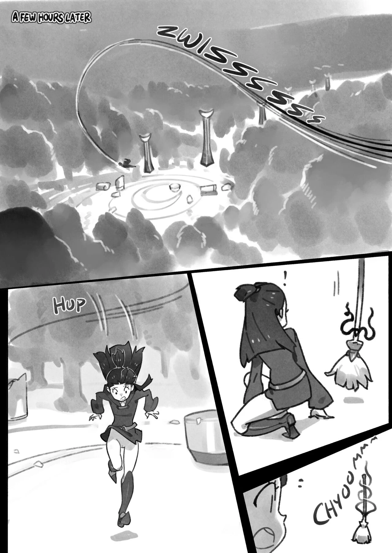 Little Witch Racer porn comic picture 28