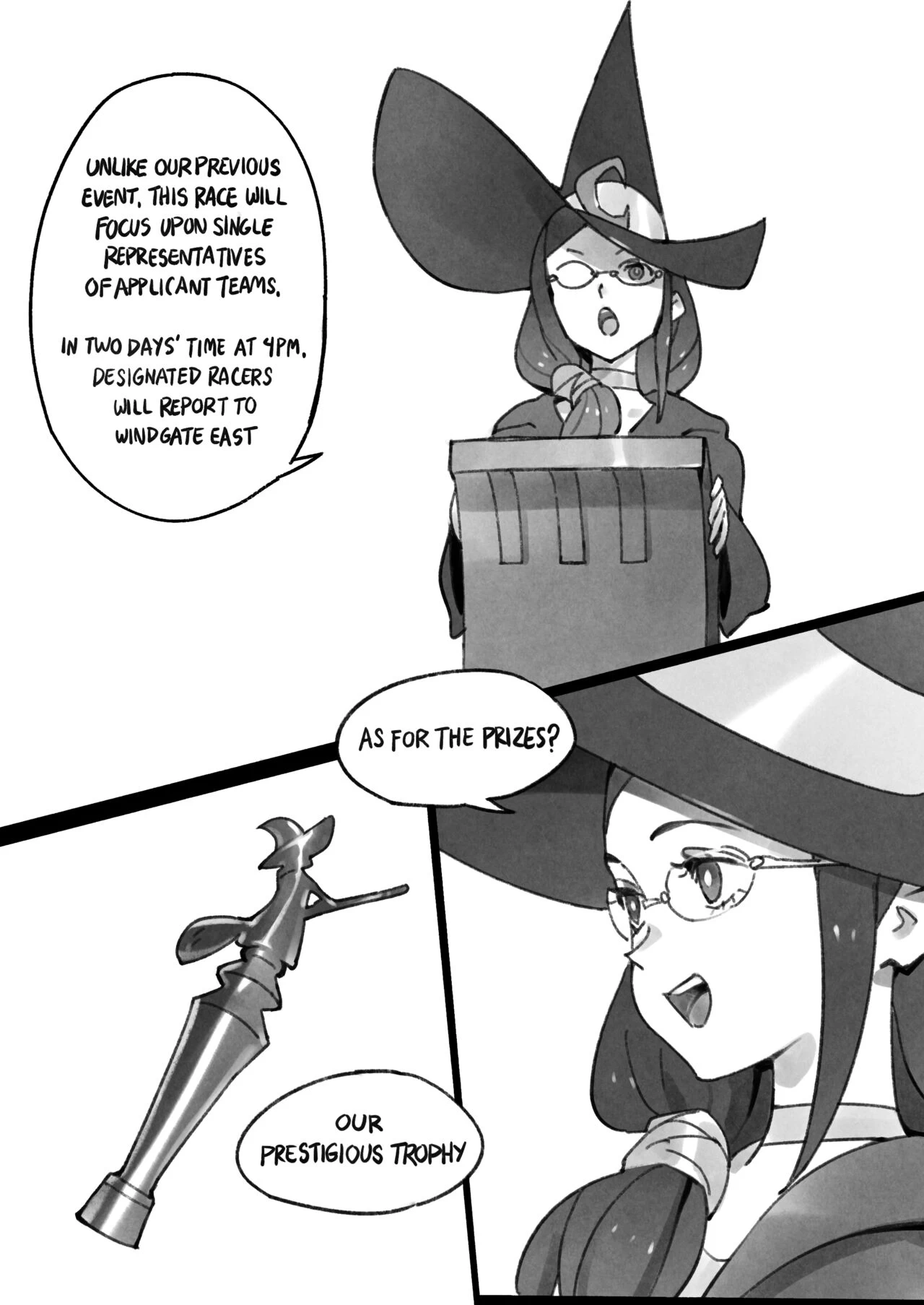 Little Witch Racer porn comic picture 3