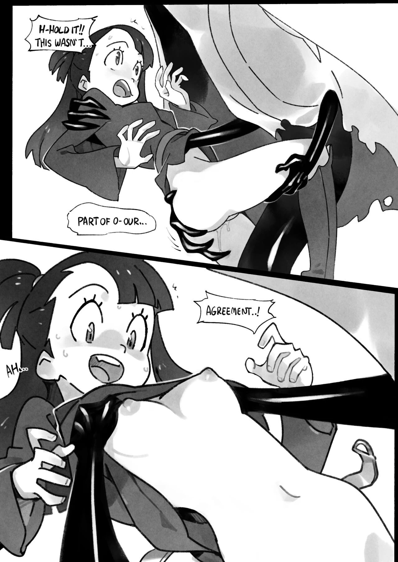 Little Witch Racer porn comic picture 31