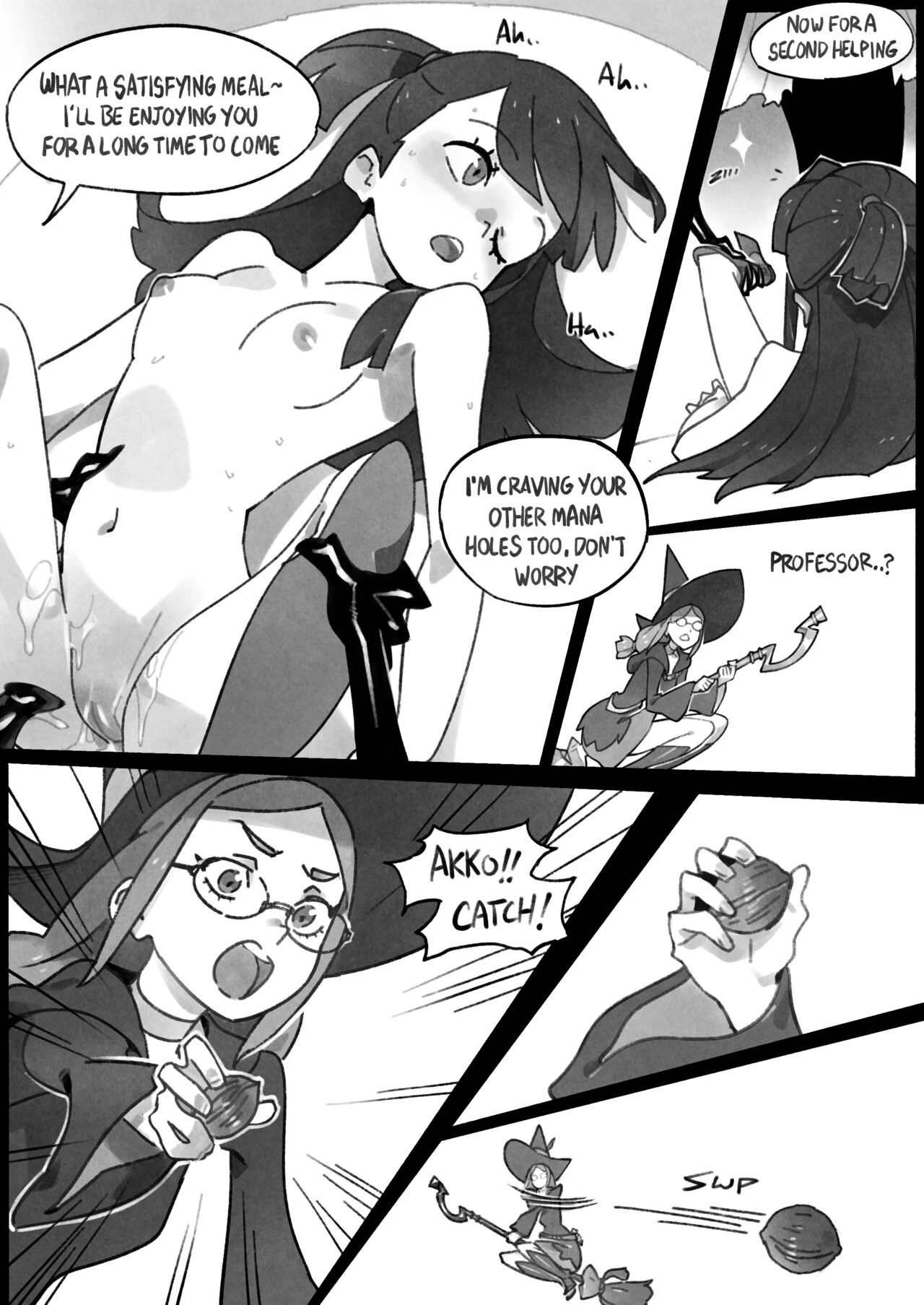 Little Witch Racer porn comic picture 40