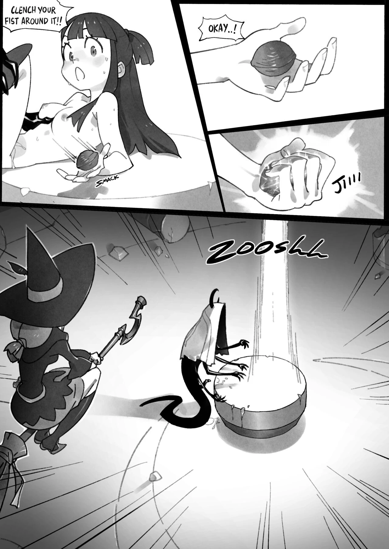 Little Witch Racer porn comic picture 41