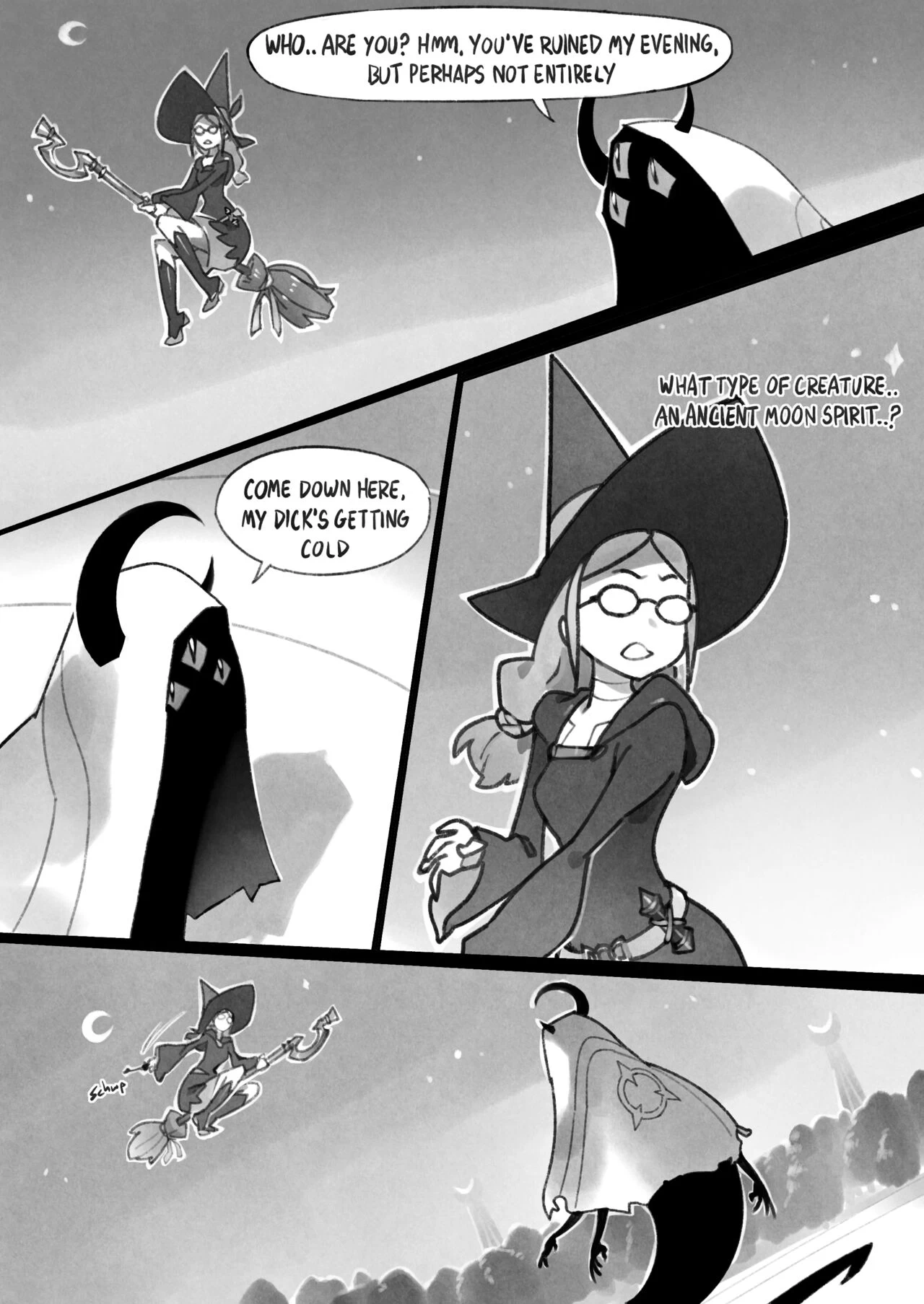 Little Witch Racer porn comic picture 42