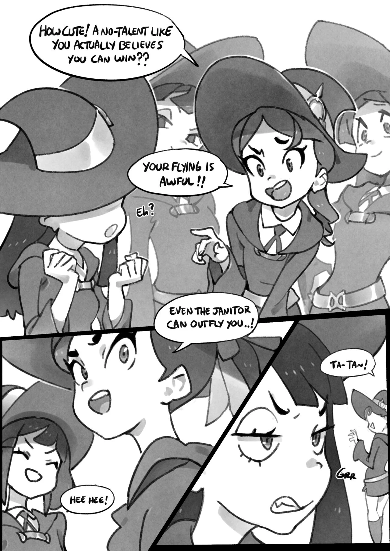 Little Witch Racer porn comic picture 5
