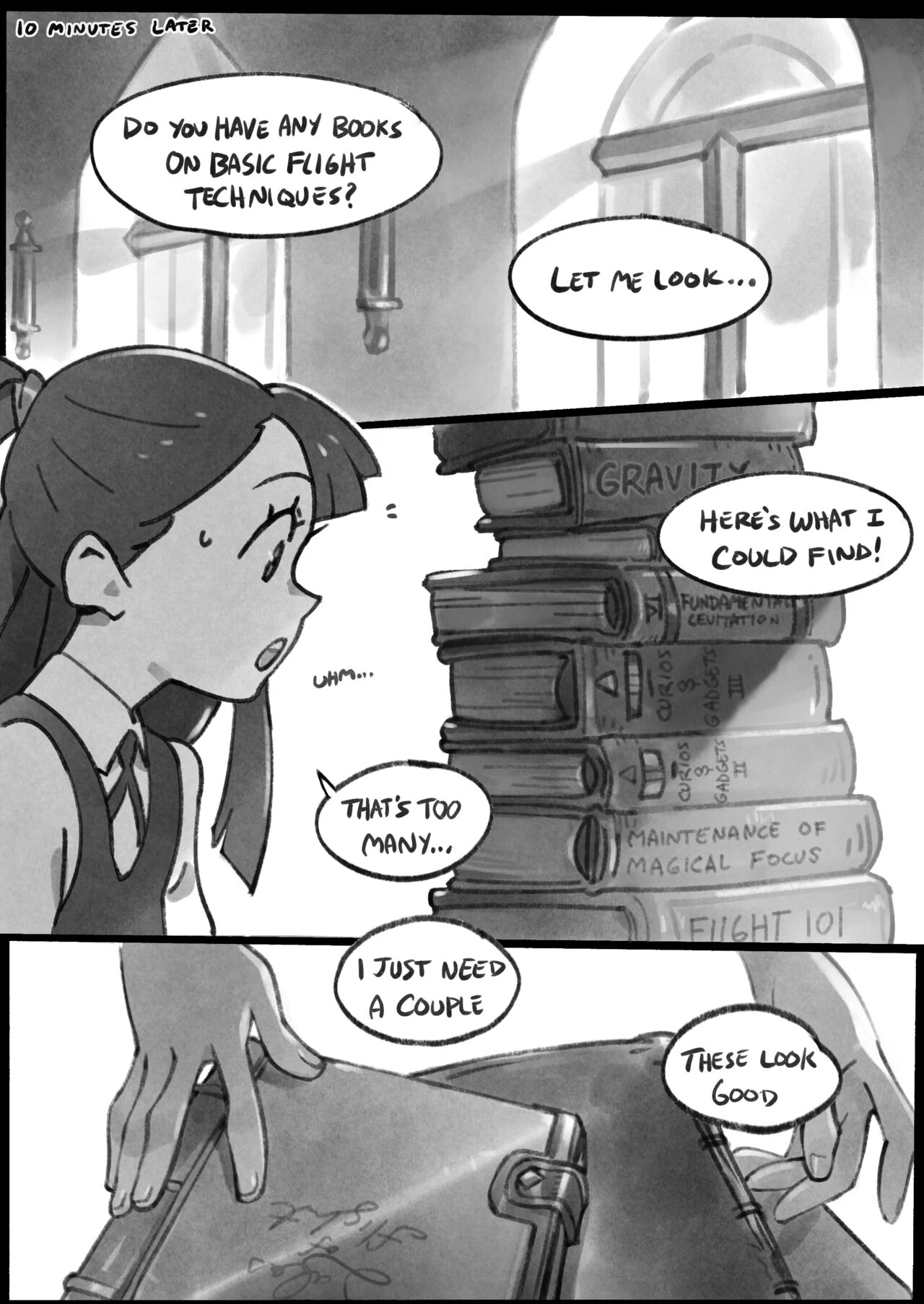 Little Witch Racer porn comic picture 6