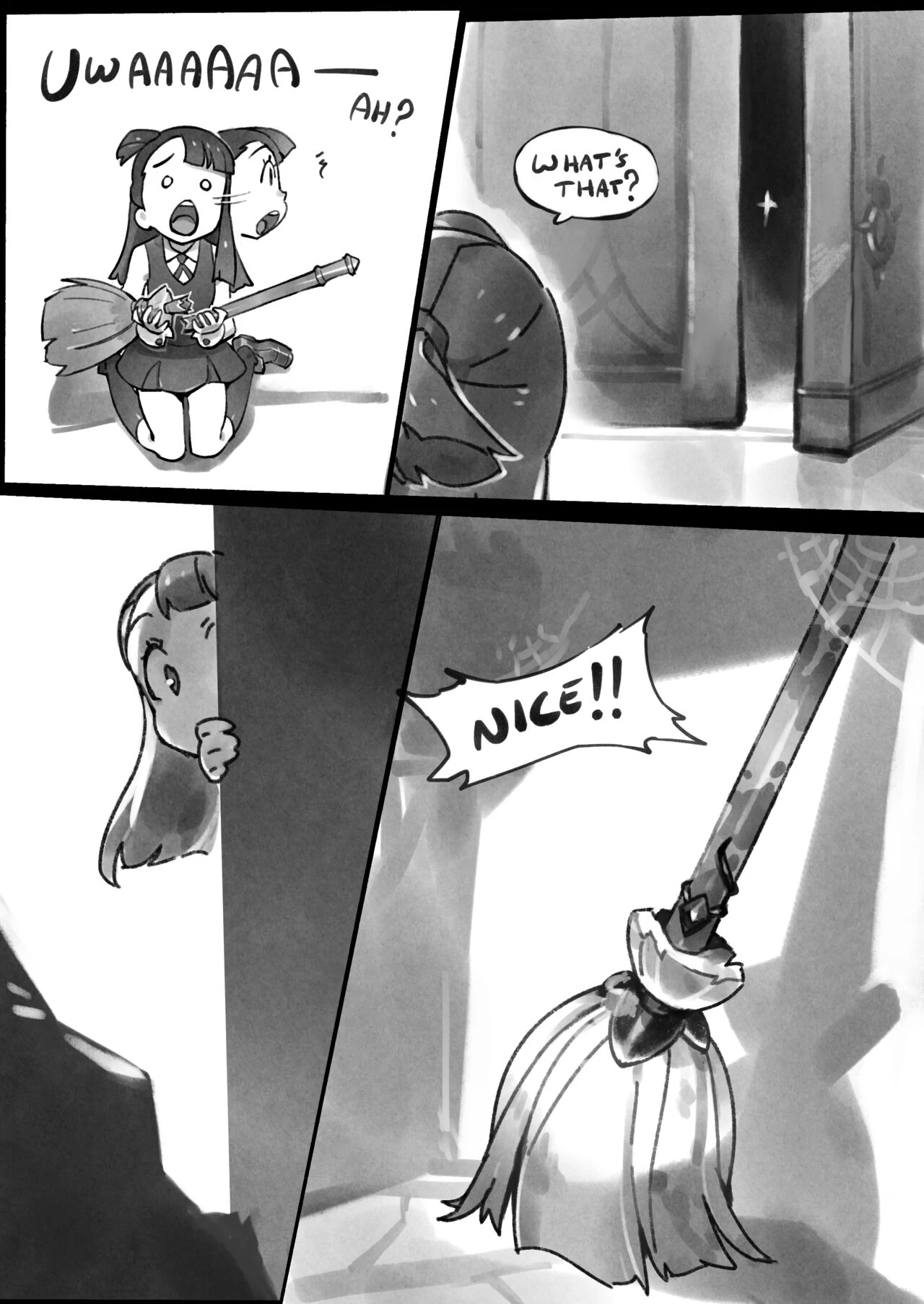 Little Witch Racer porn comic picture 9