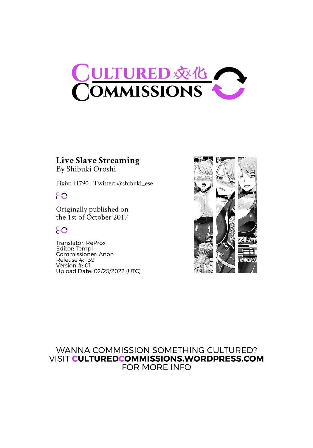 Live Slave Streaming porn comic picture 19