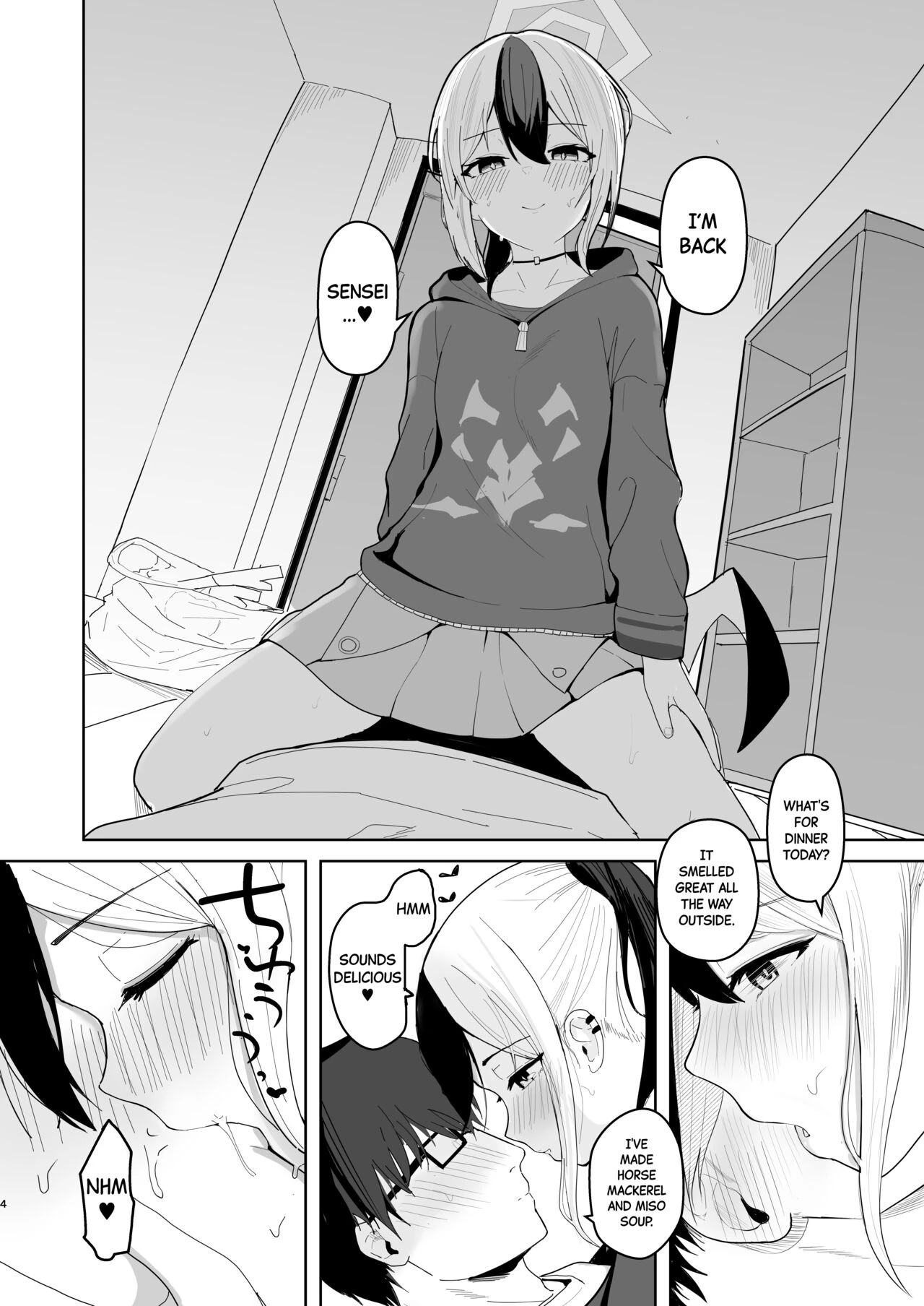 Living Together with Kayoko | Kayoko to Dousei Seikatsu porn comic picture 4