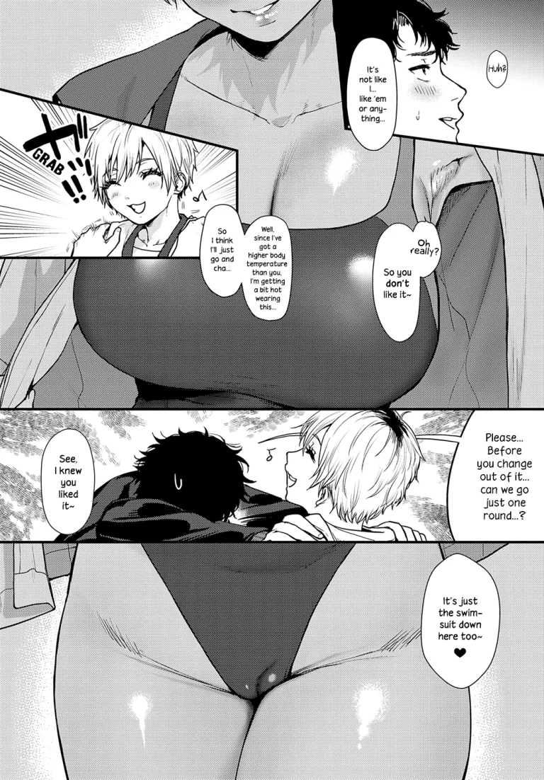 Locked Room Swimsuit | Misshitsu Swimsuit porn comic picture 9
