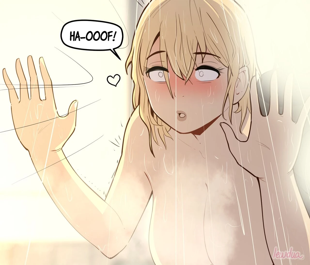 Locker room - Nessie and Valerie porn comic picture 29