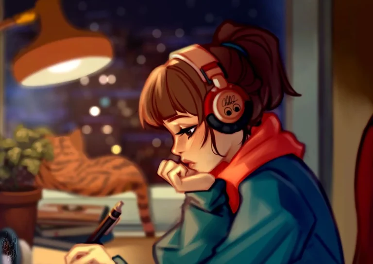 Lofi Girl porn comic picture 1