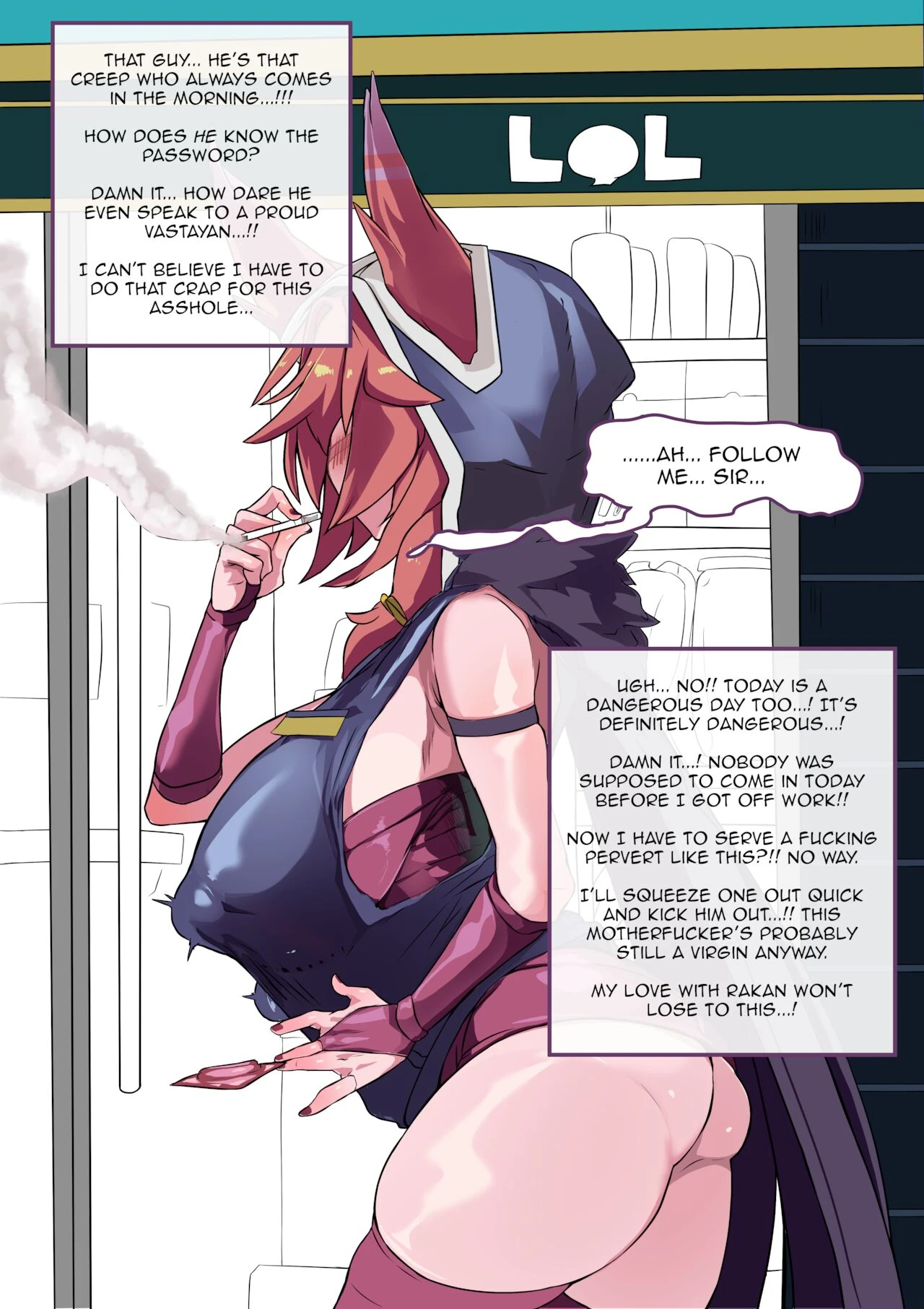 LOL - Xayah - Revolution requires money! porn comic picture 10