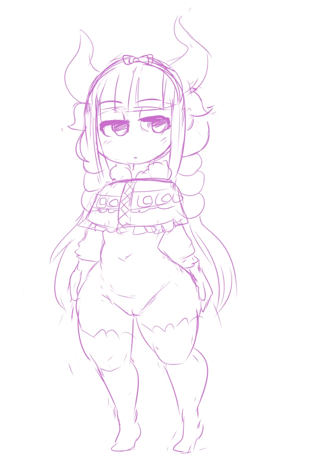 Loli Dragon porn comic picture 1