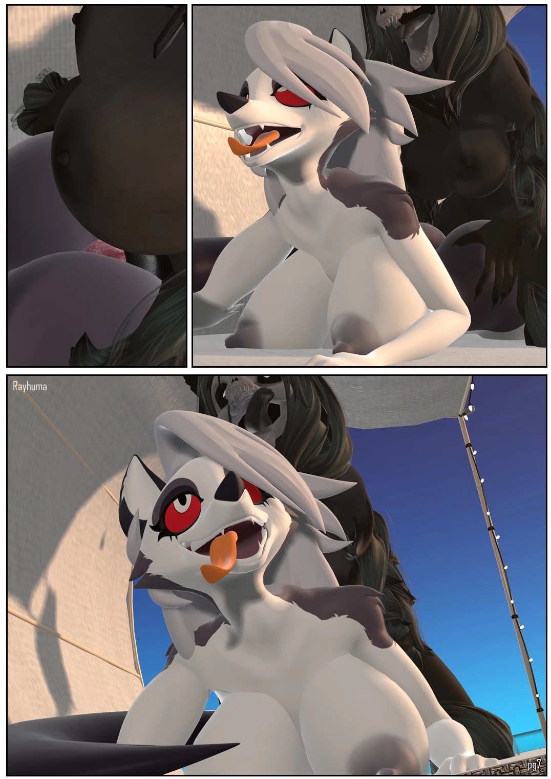 Loona and SCP porn comic picture 7