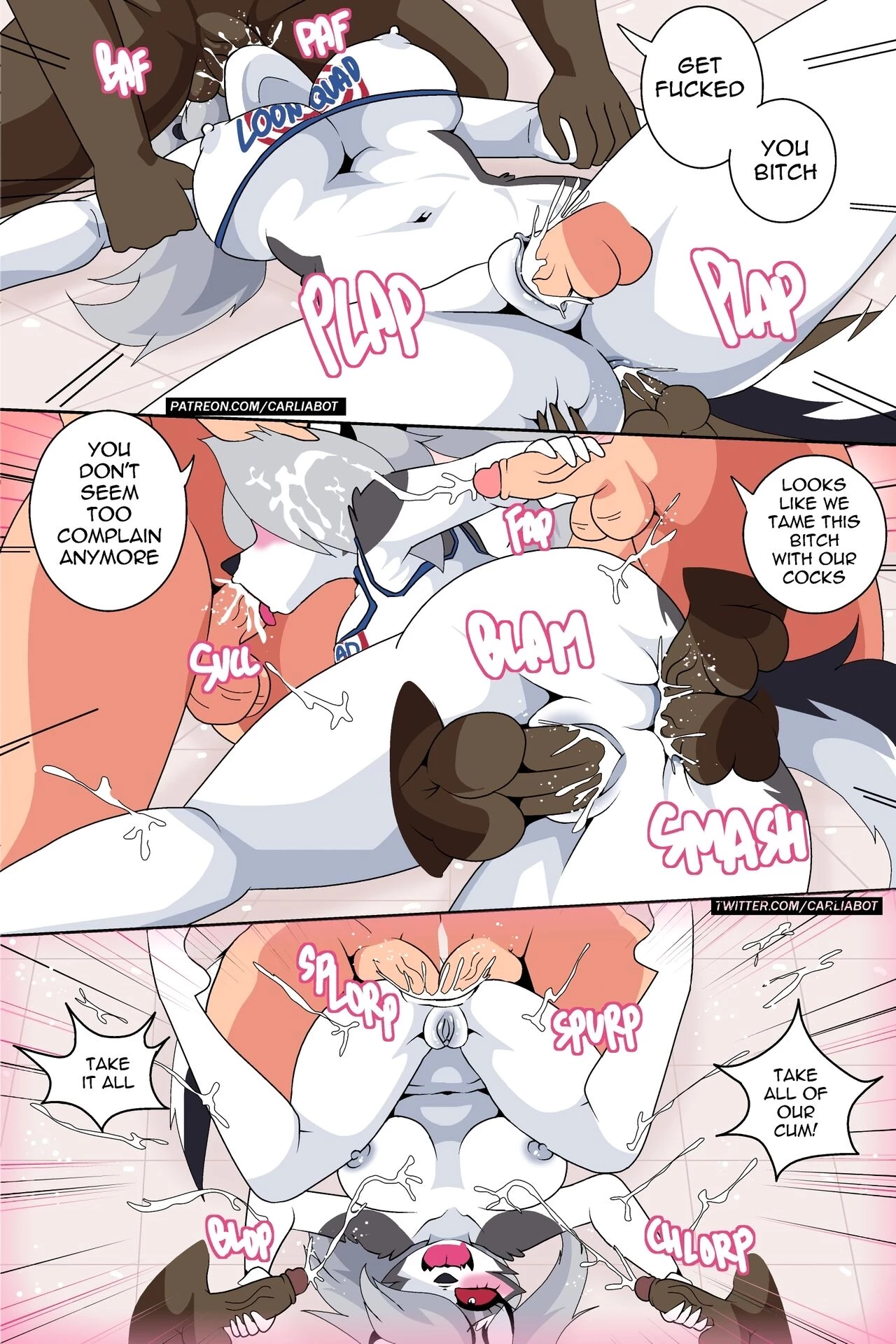 Loona's Bet porn comic picture 7