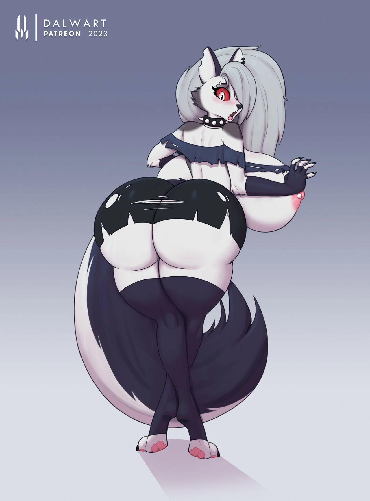 Loona's Butt & Boobs Expansion porn comic picture 5