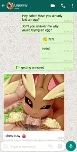 Lopunny's Breeding Sessio porn comic picture 1