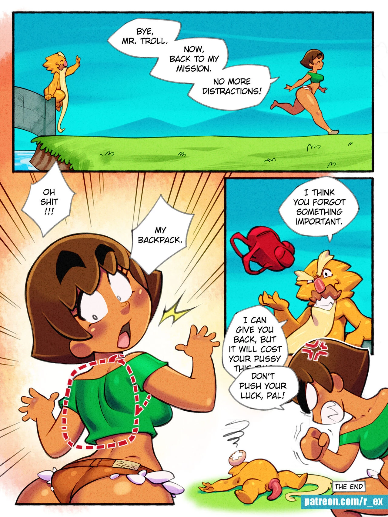 Lora and the Troll Bridge + Extras porn comic picture 16