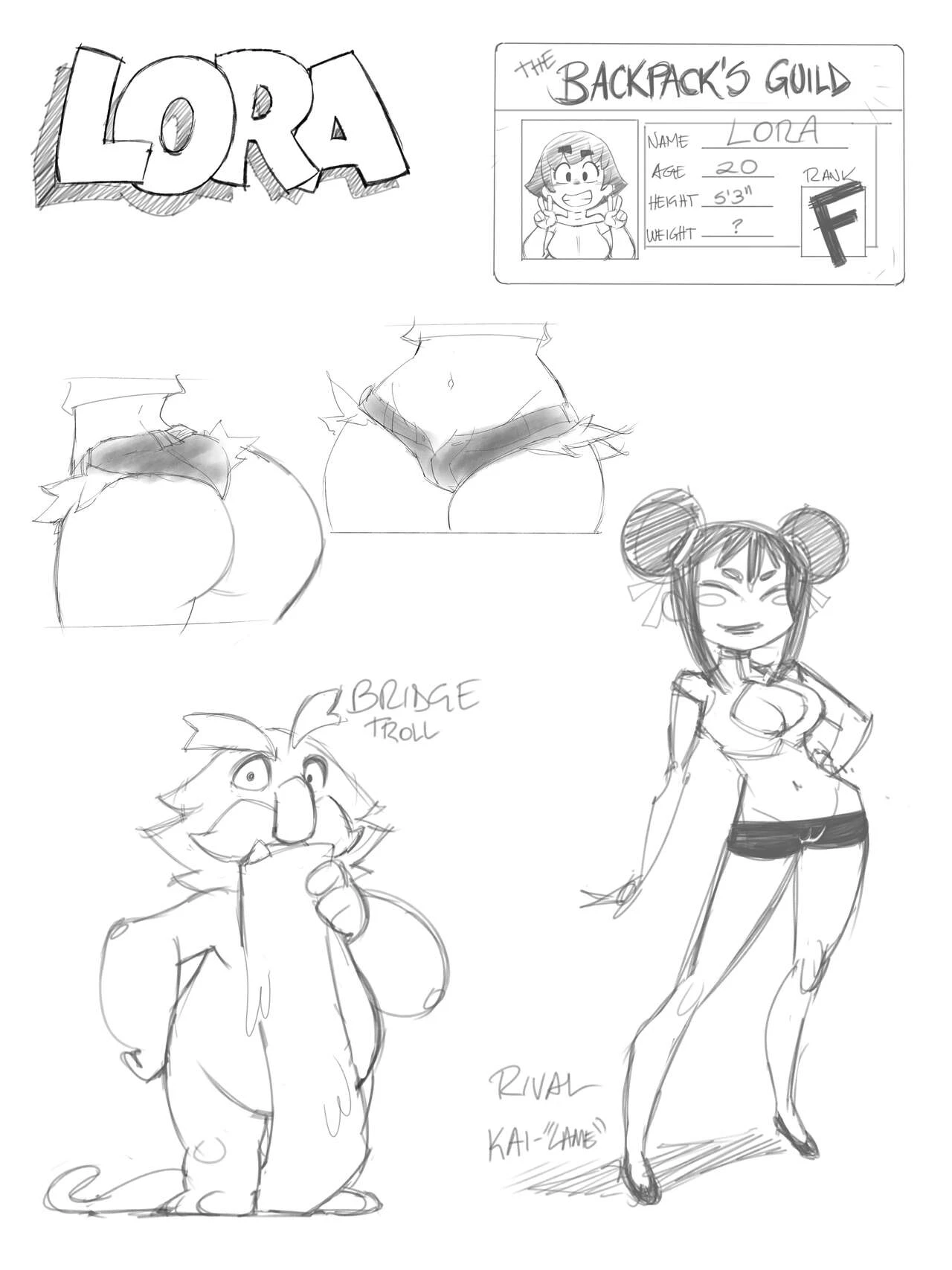 Lora and the Troll Bridge + Extras porn comic picture 37