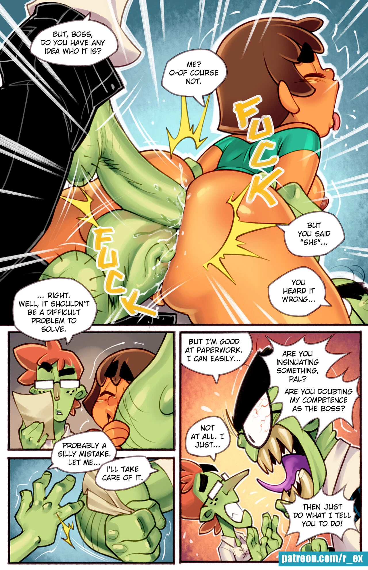 Lora: World's best boss porn comic picture 13