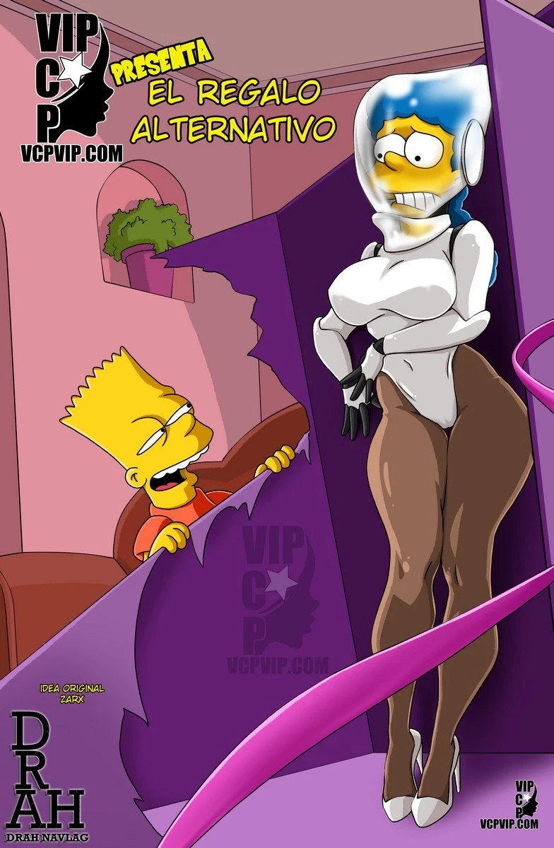 Los Simpsons: El Regalo Alternativo porn comic picture 1