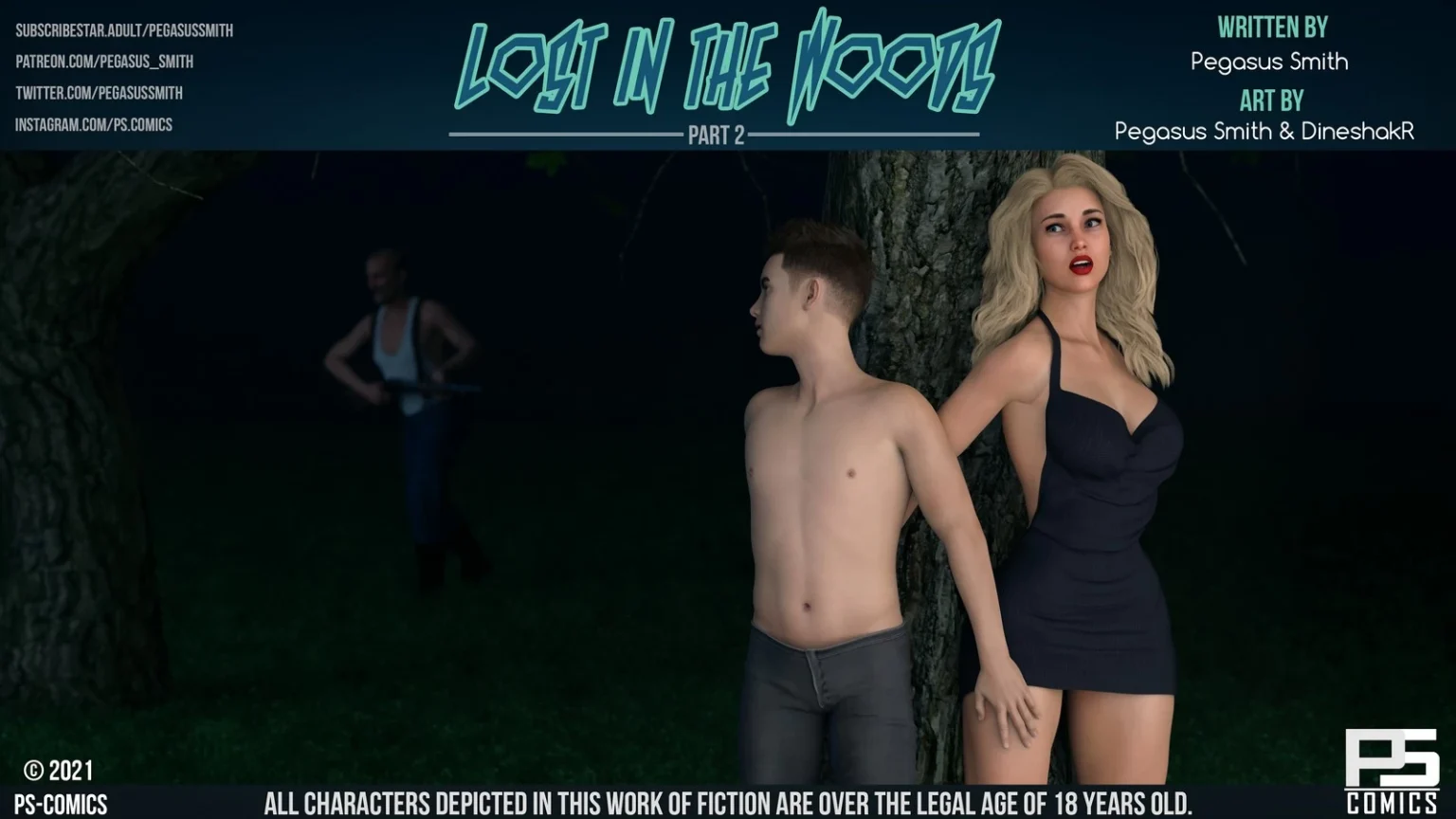 Lost in the Woods 3D part 2 porn comic picture 1