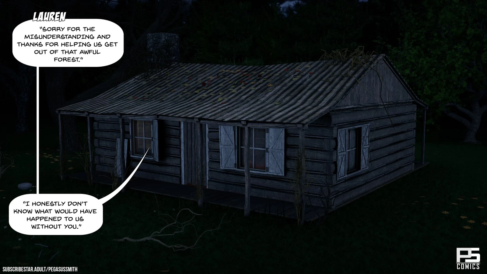 Lost in the Woods 3D part 2 porn comic picture 3