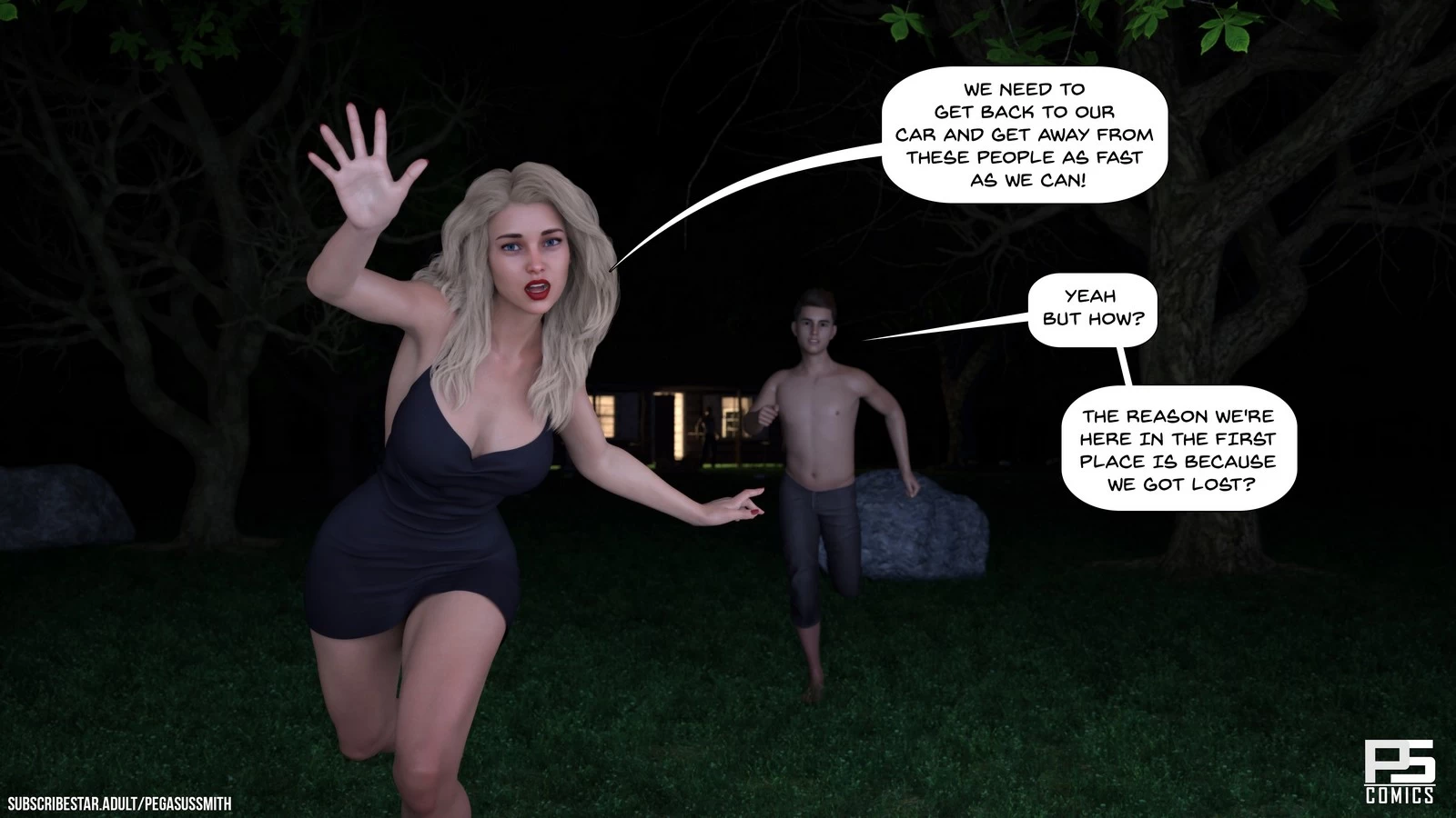 Lost in the Woods 3D part 2 porn comic picture 78