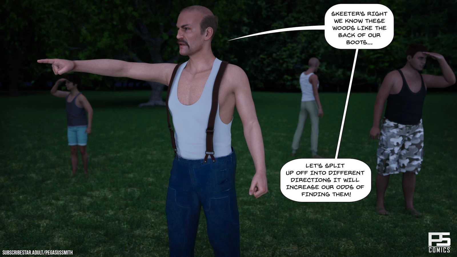 Lost in the Woods 3D part 2 porn comic picture 81