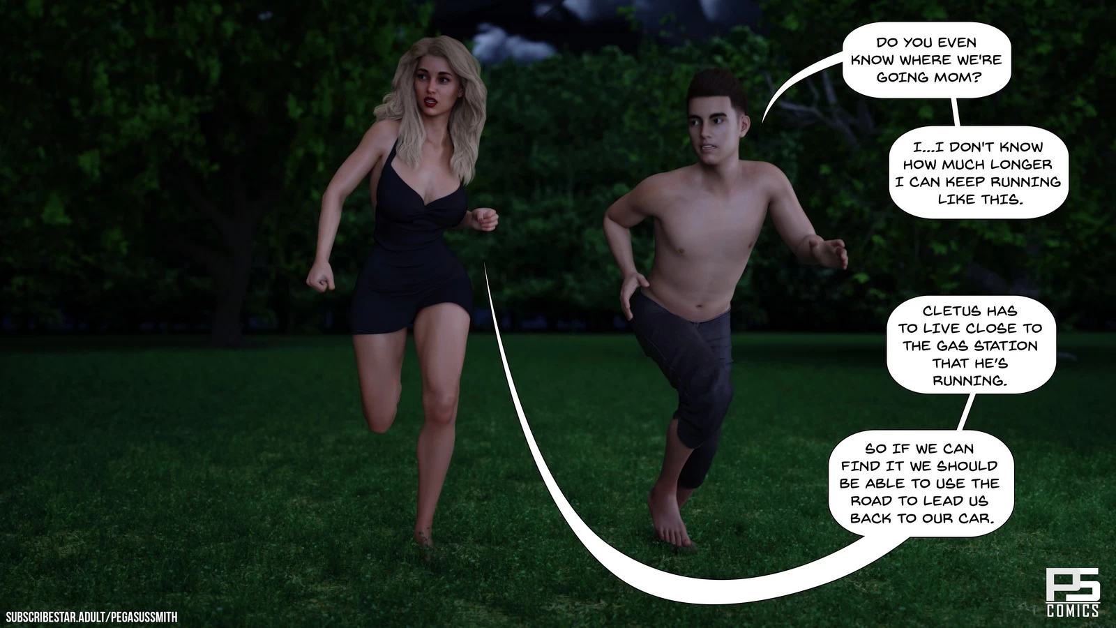 Lost in the Woods 3D part 2 porn comic picture 82