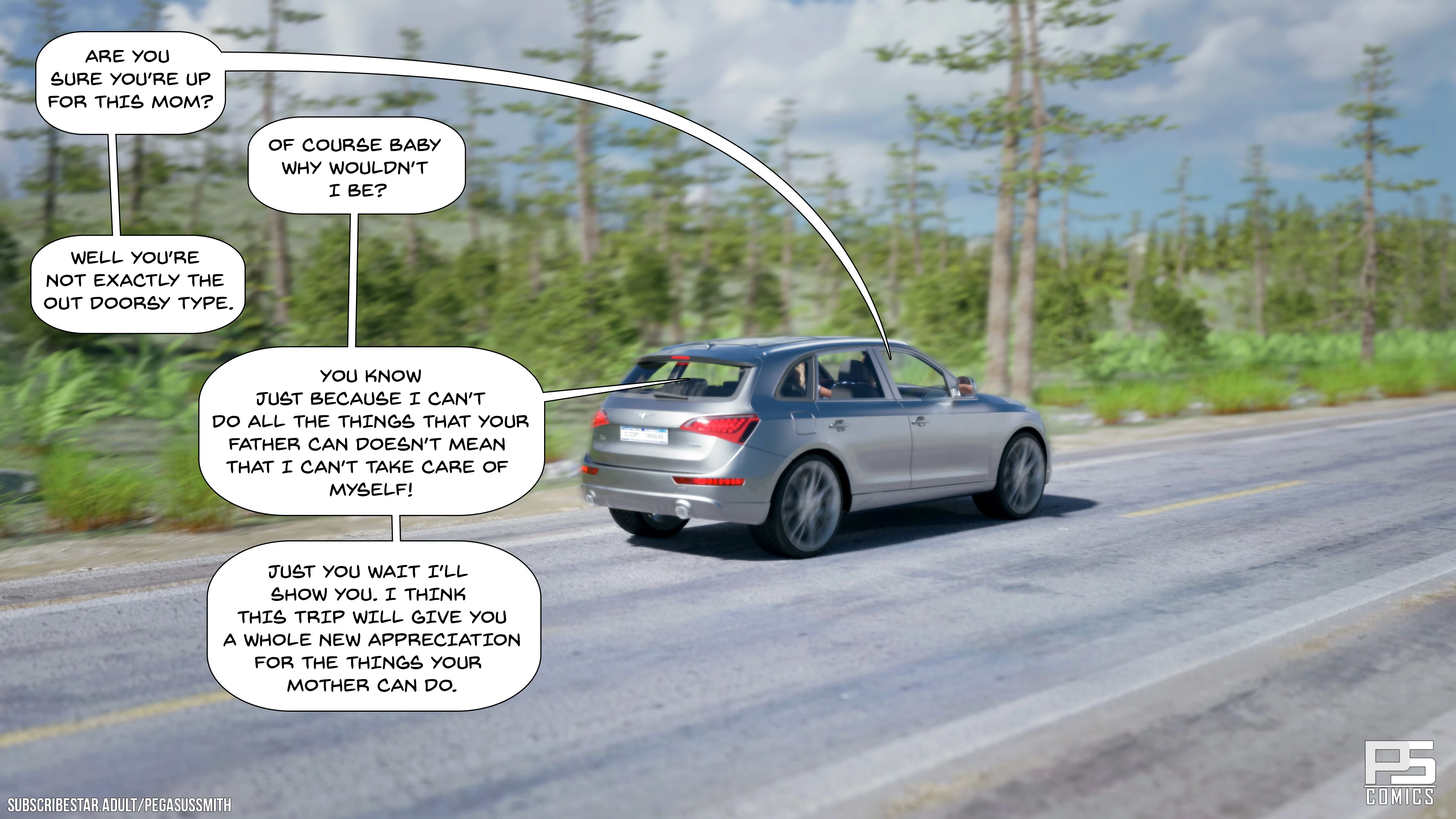 Lost In The Woods 3D porn comic picture 17