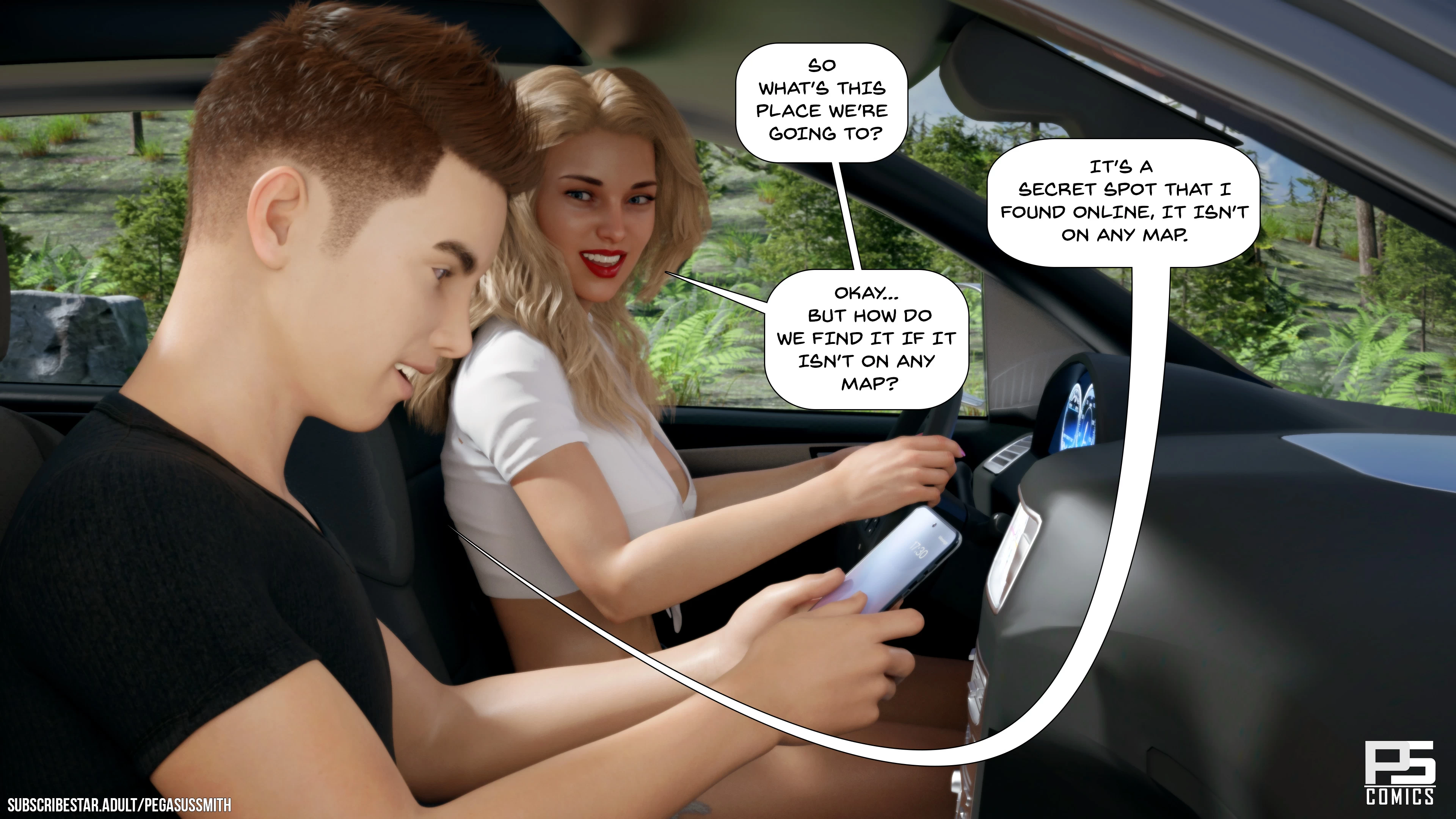 Lost In The Woods 3D porn comic picture 18