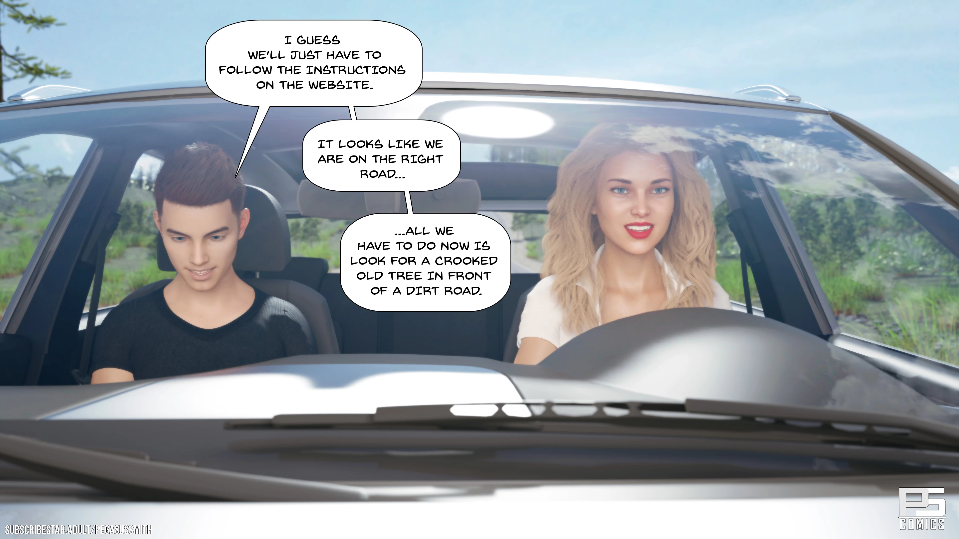 Lost In The Woods 3D porn comic picture 19