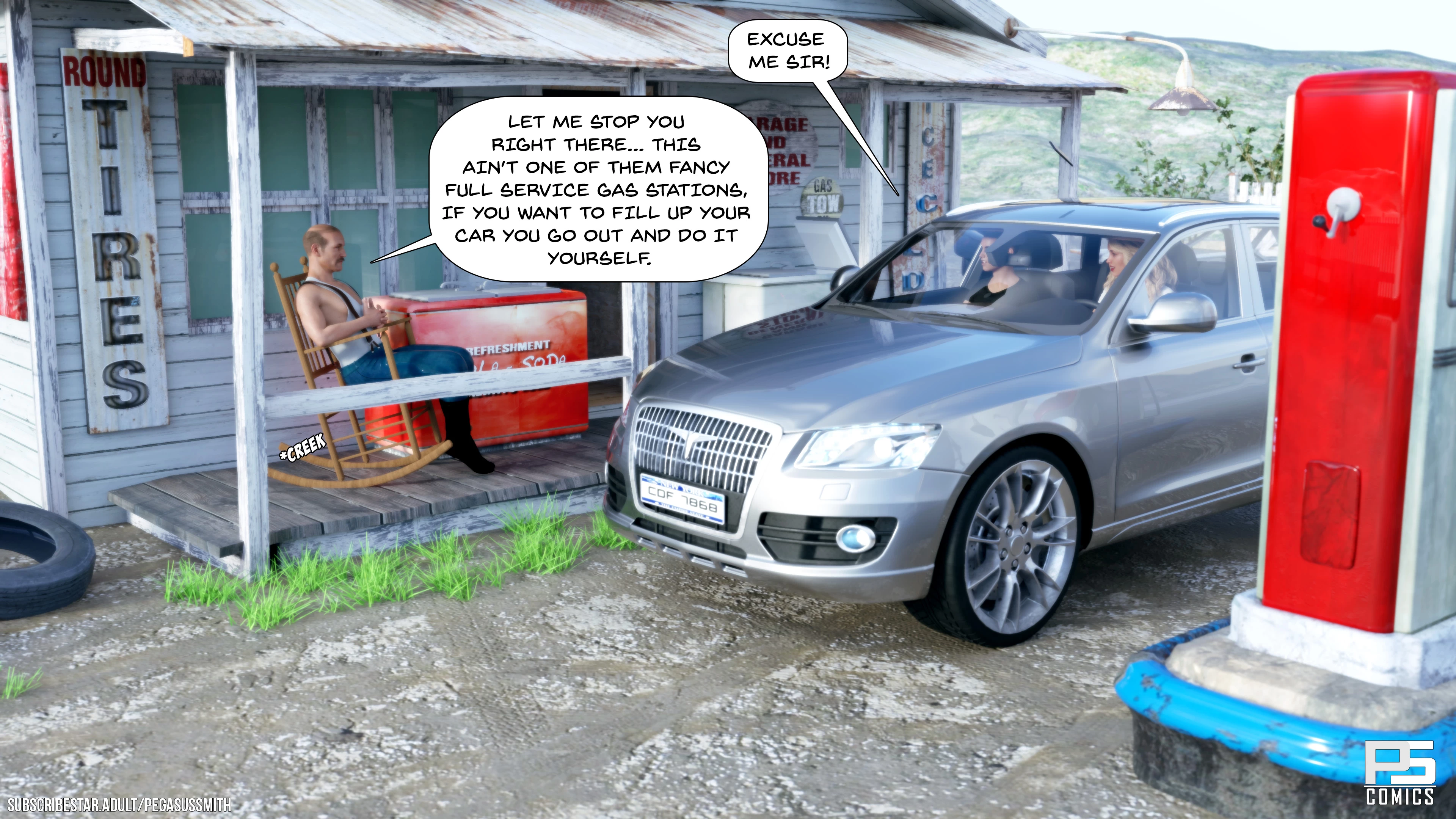 Lost In The Woods 3D porn comic picture 21