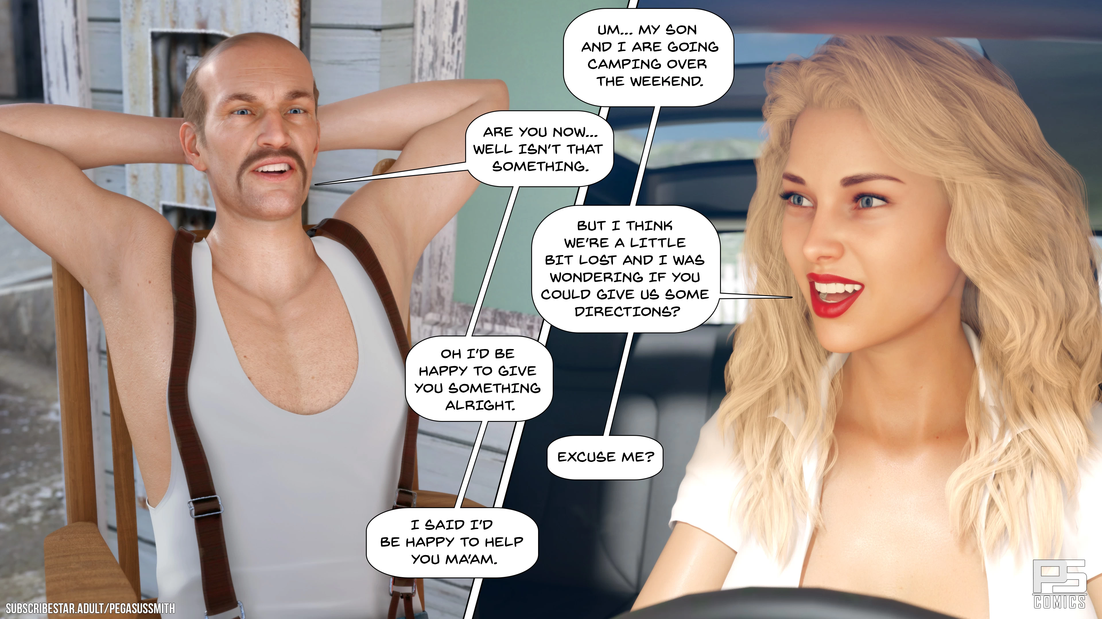 Lost In The Woods 3D porn comic picture 22