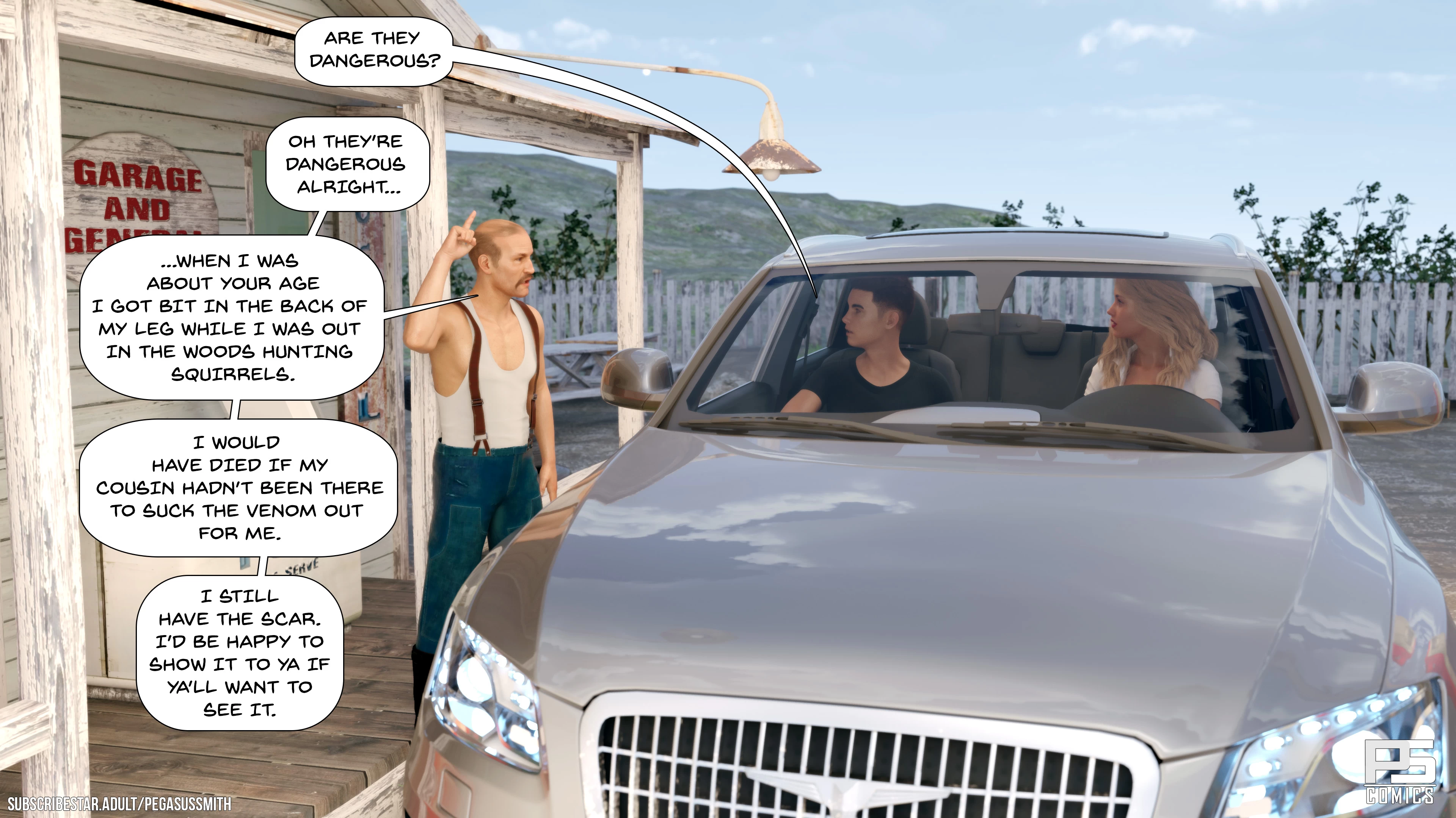 Lost In The Woods 3D porn comic picture 25